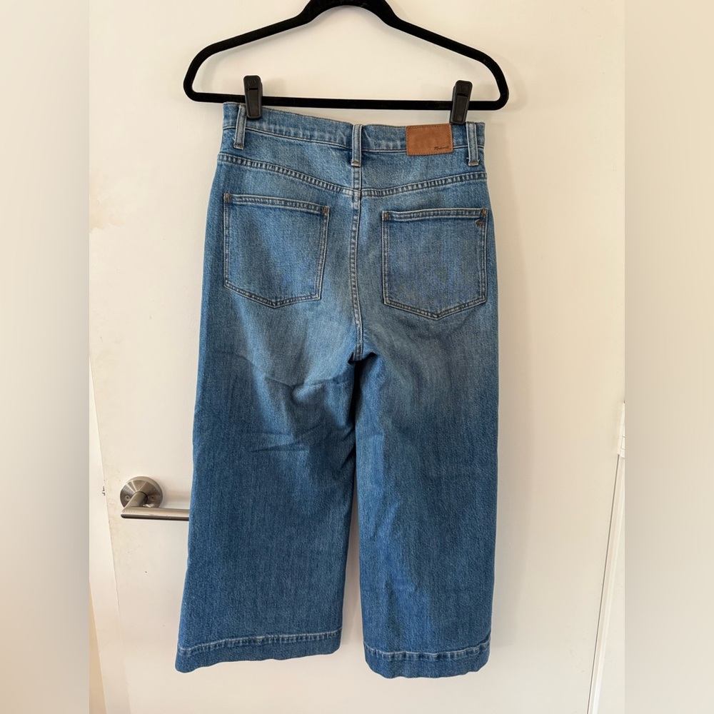Madewell Wide-Leg Crop Jean 27 - Picture 6 of 7